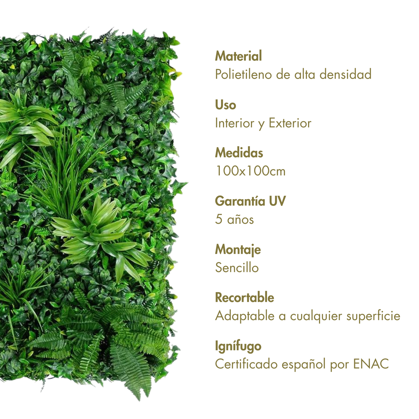 Jardin misterioso Ignífugo