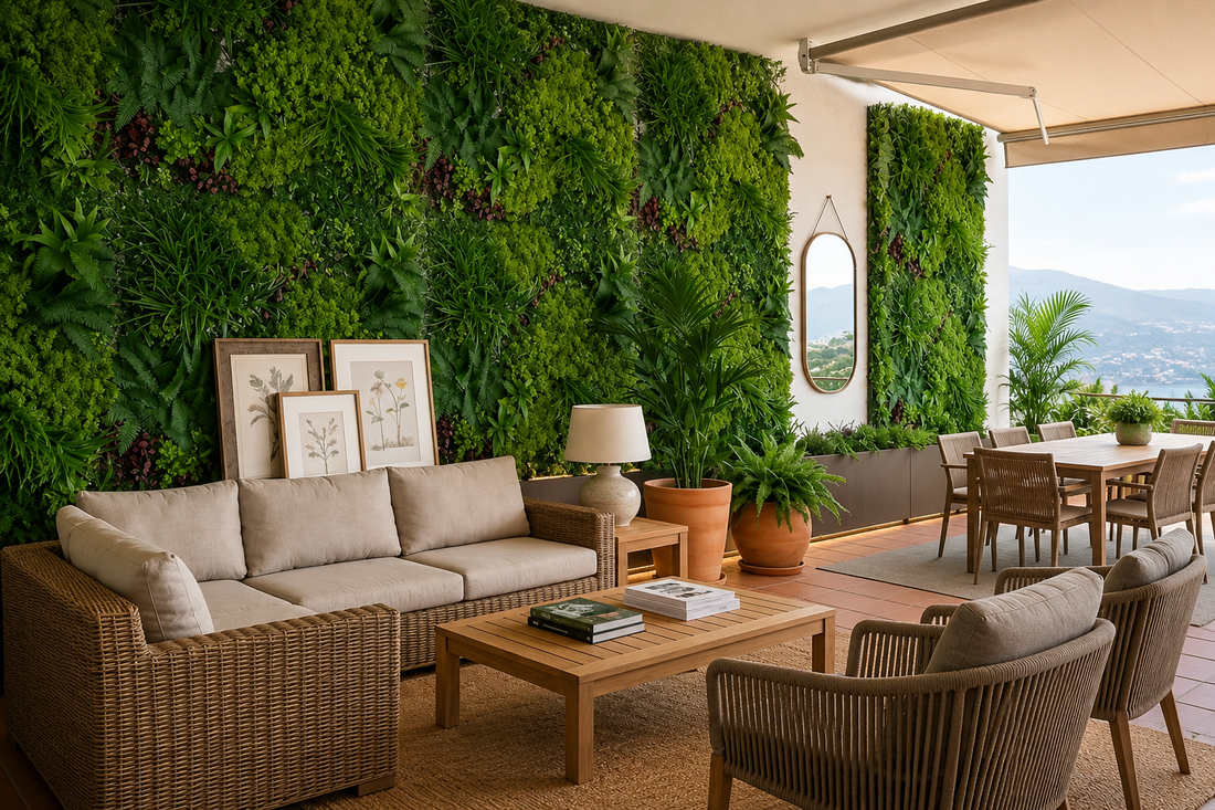 Jardín Vertical Artificial: La Solución Perfecta para Decorar Espacios con Estilo