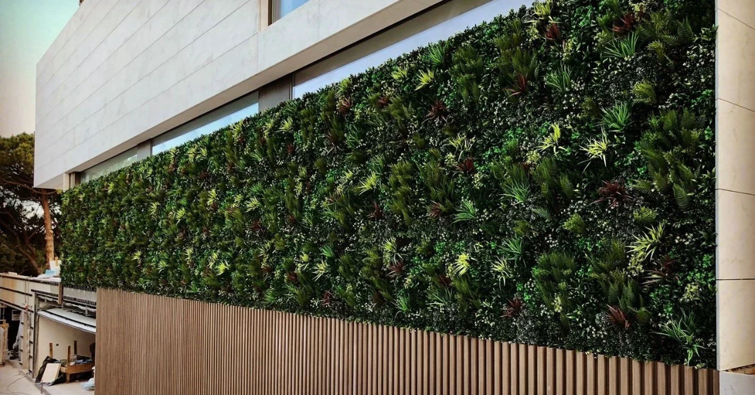 Guía DIY: instala tu propio jardín vertical artificial en casa