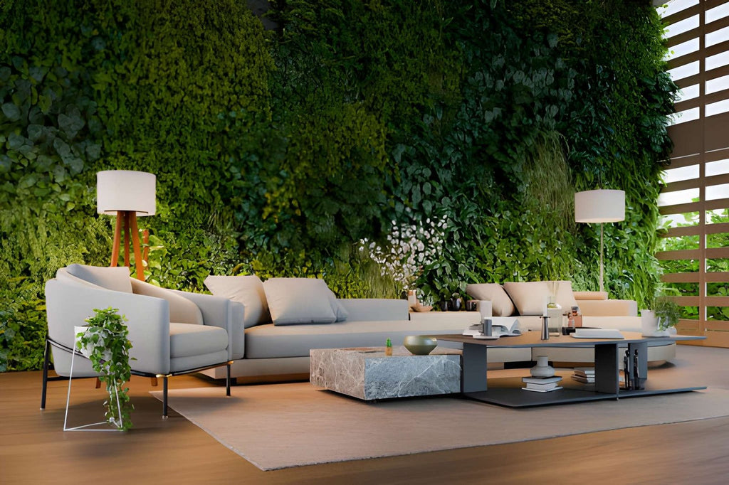 Jardín Vertical Artificial: La Guía Completa 2026 para Balcones, Oficinas y Espacios Comerciales