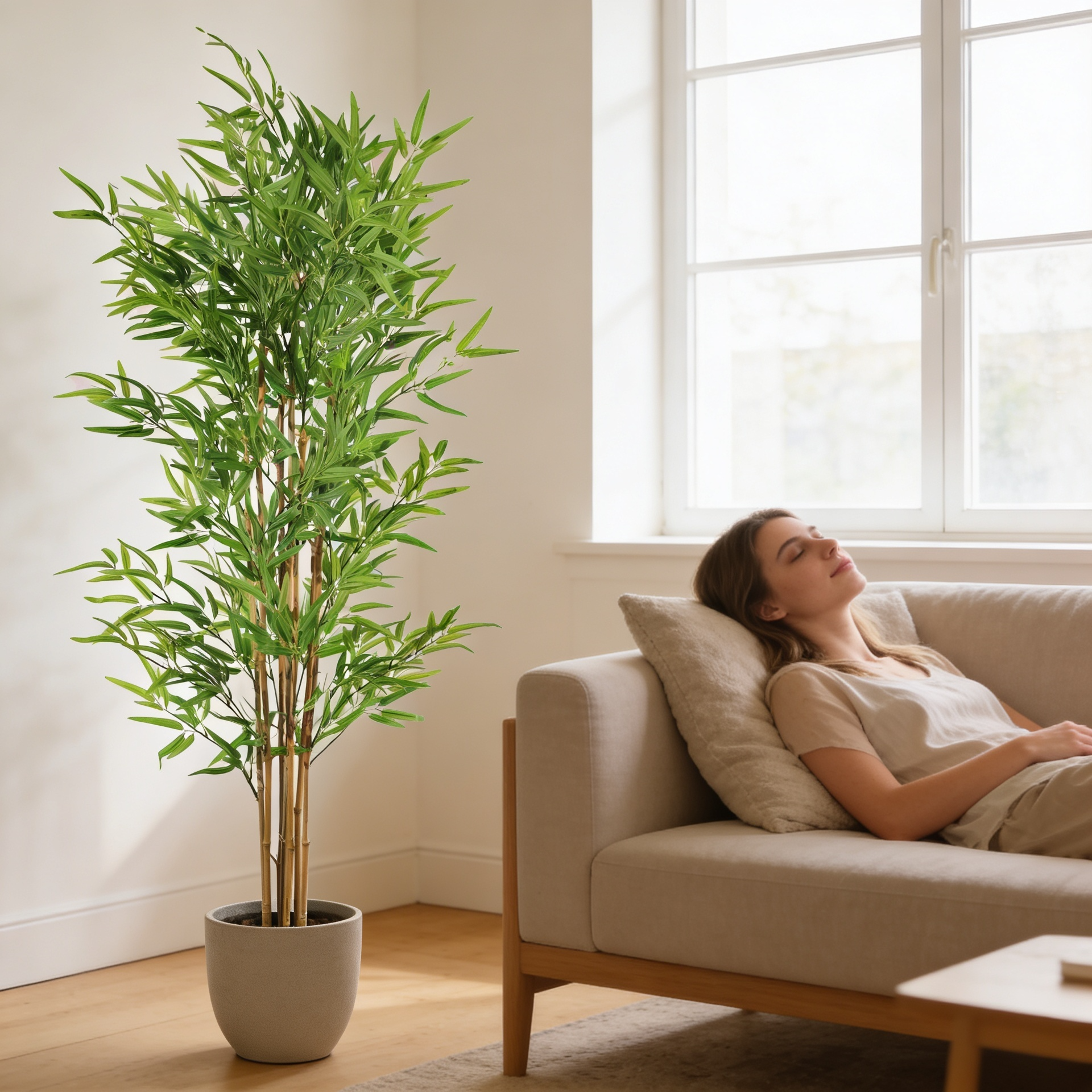 Bambú verde 180 cm