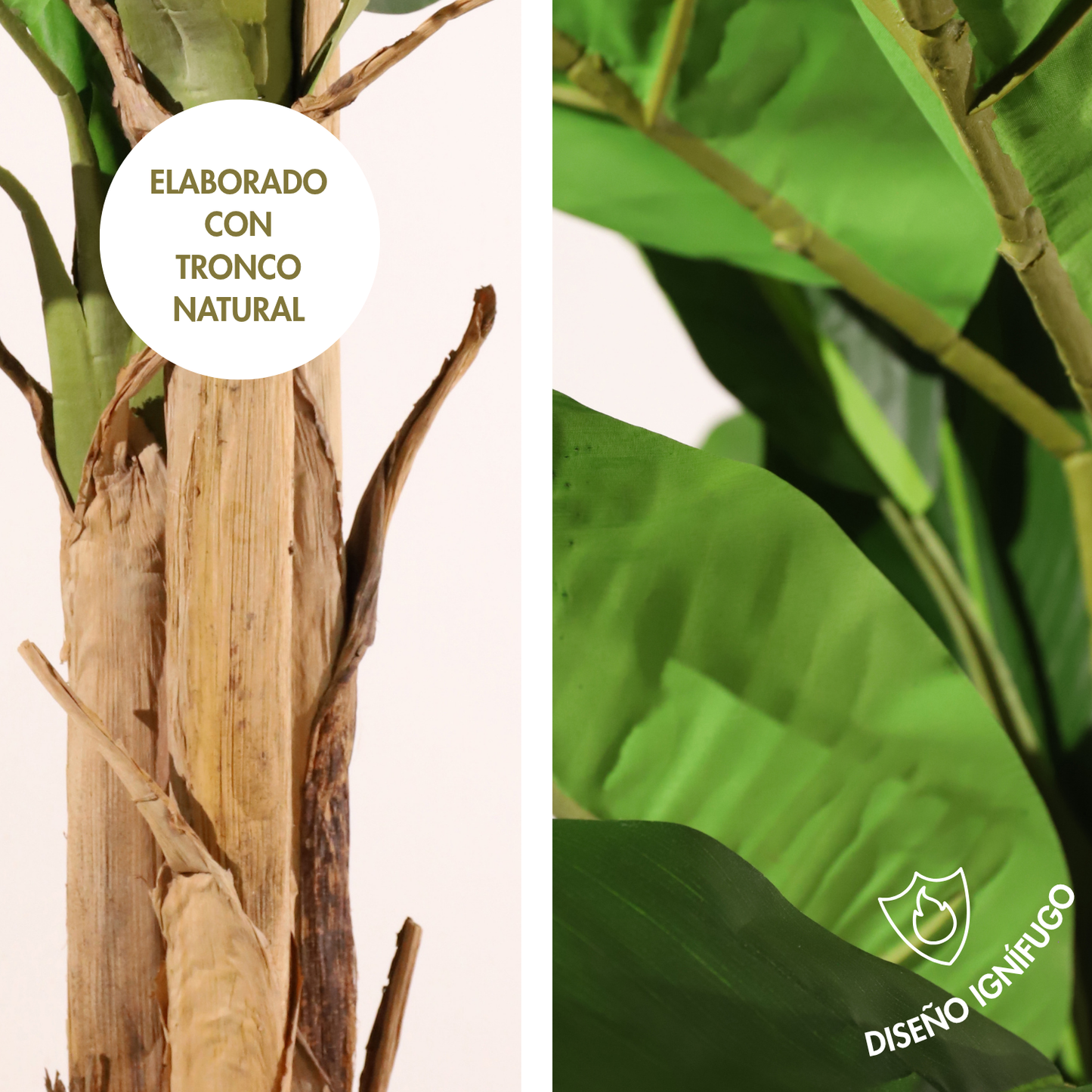 Bananera ignífuga 220 cm