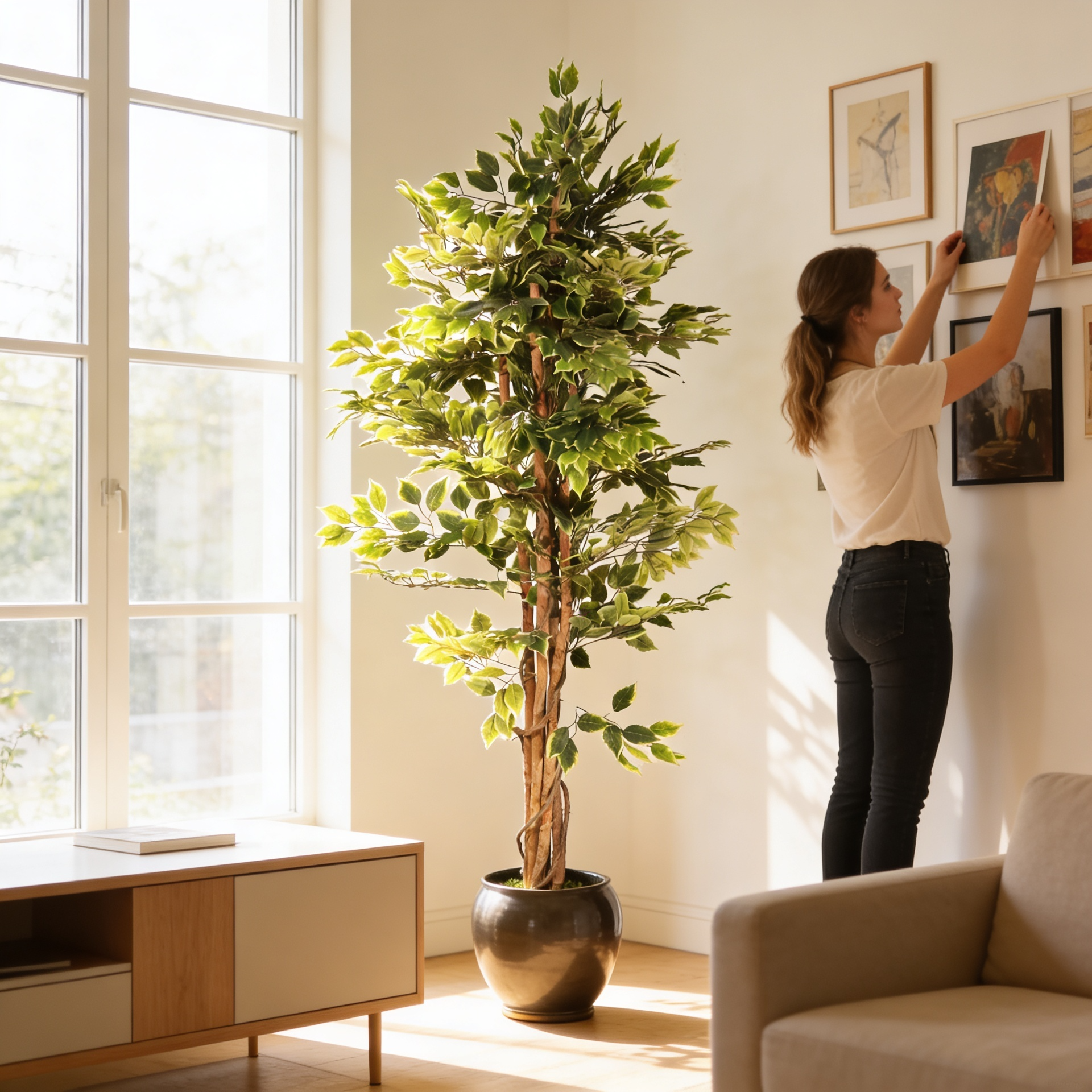 Ficus matizado 180cm