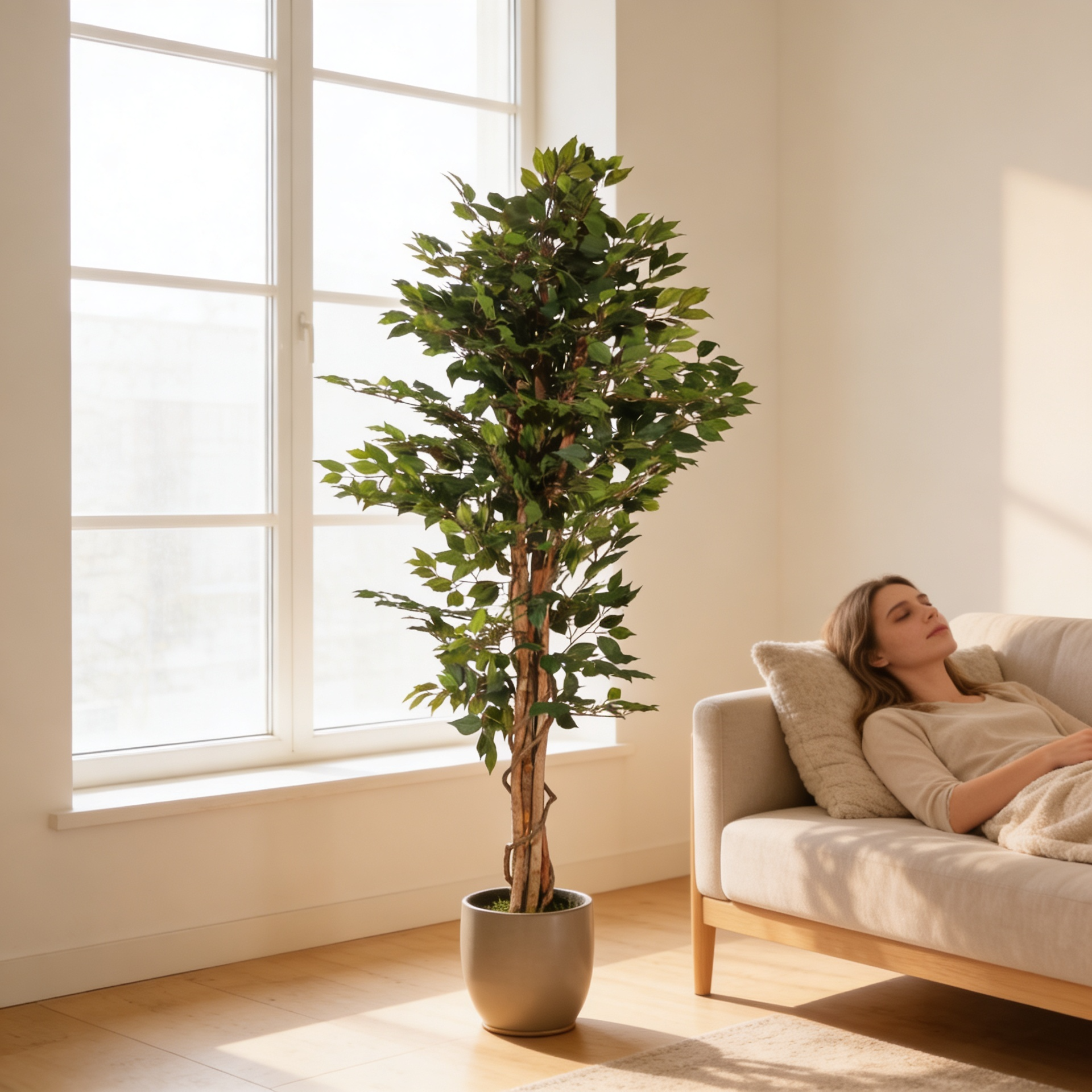 Ficus verde 180 cm
