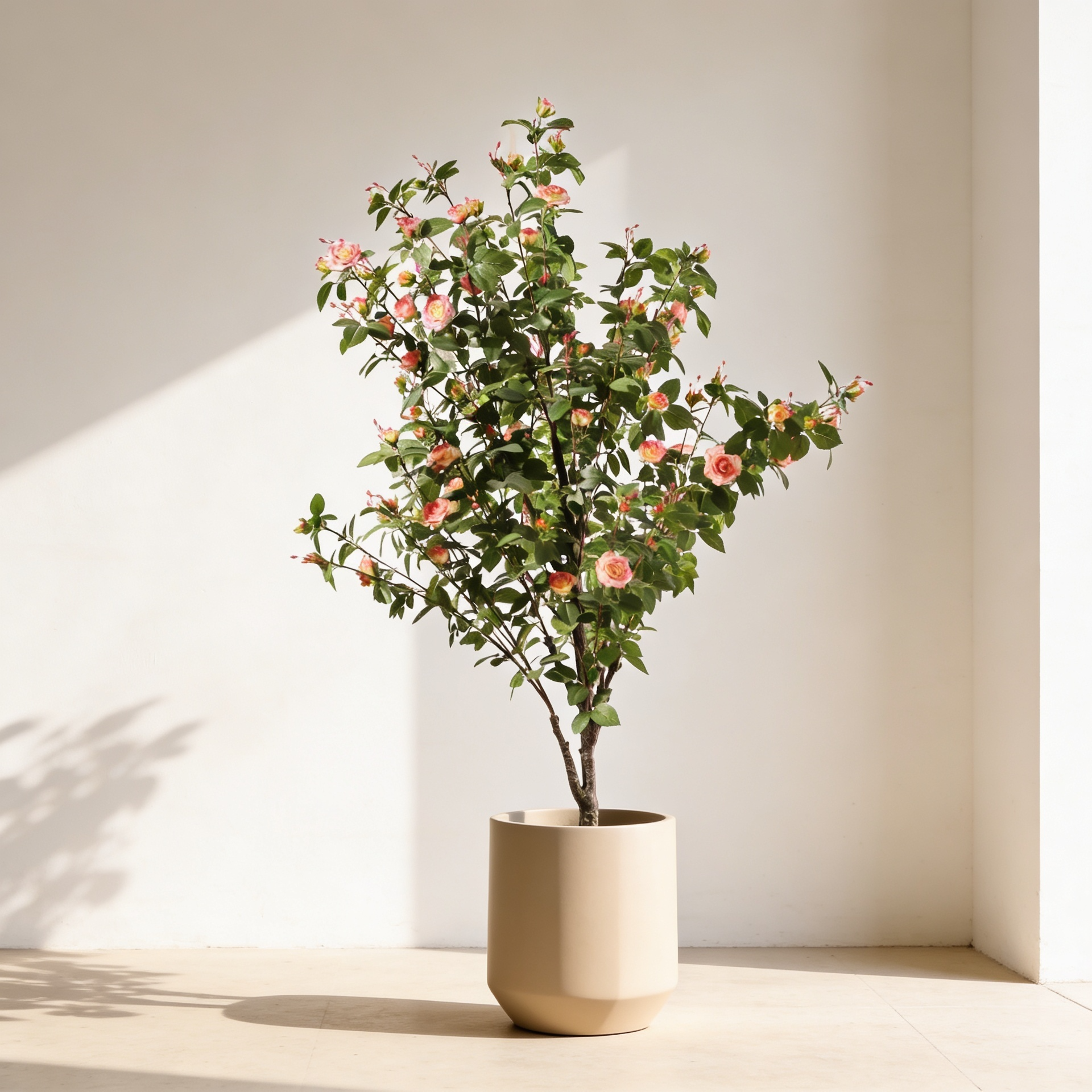 Rosal rosa 160 cm